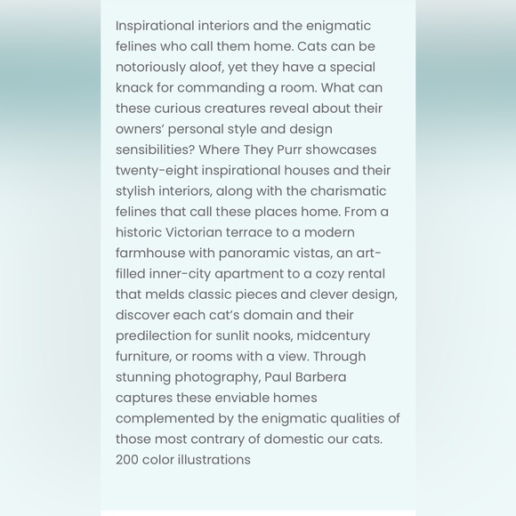 Where They Purr Book by Paul Barbera Beautiful coffee table book. - Picture 8 of 9